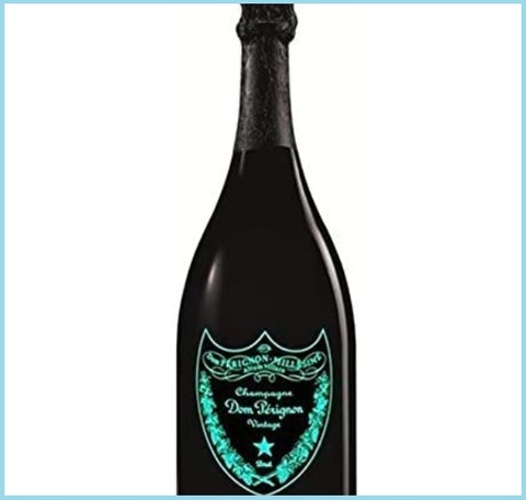 Champagne dom perignon luminous