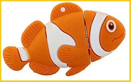 Flash drive nemo arancione