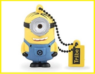 Chiavetta a forma di minion flash drive