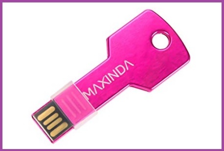 Chiavetta usb a forma di chiave