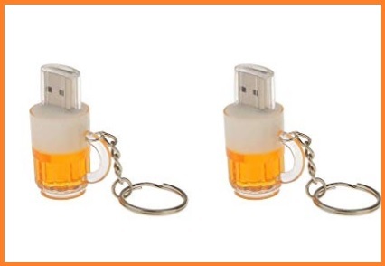 Chiavetta usb forma di birra due pendrive