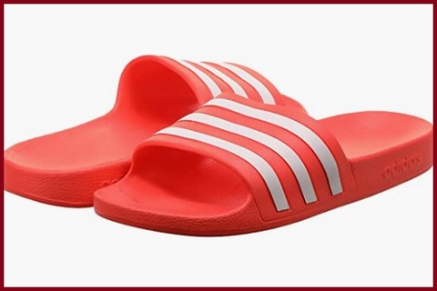 Ciabatte adilette rosse donna