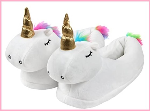 Pantofole unicorno per donna