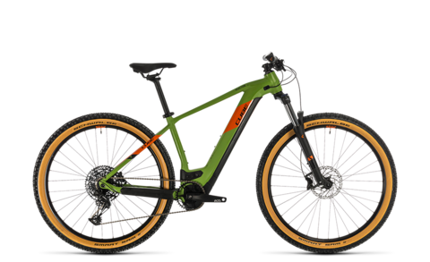 Cube reaction hybrid ex 625 29 19" green n orange 2020 | Grandi Sconti | Cicli Ballardin - ballardinbike