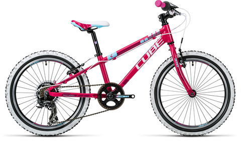 Cube kid 200 pink n white n blue 20" | Grandi Sconti | Cicli Ballardin - ballardinbike