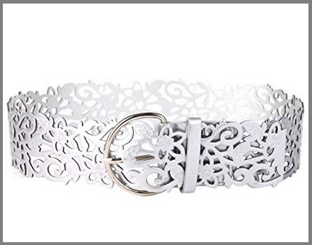 Cintura elegante argento donna