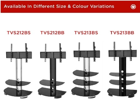 Porta plasma con base orientabile in vetro