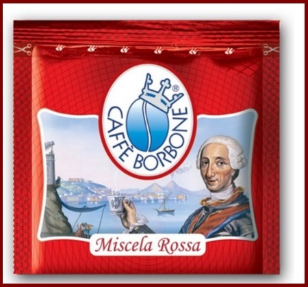 Cialde Miscela Rossa Borbone 150 Pezzi