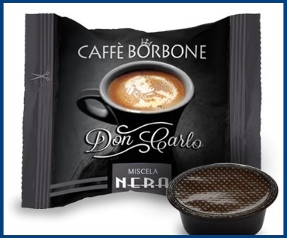 Capsule borbone caffè miscela nera compatibili lavazza