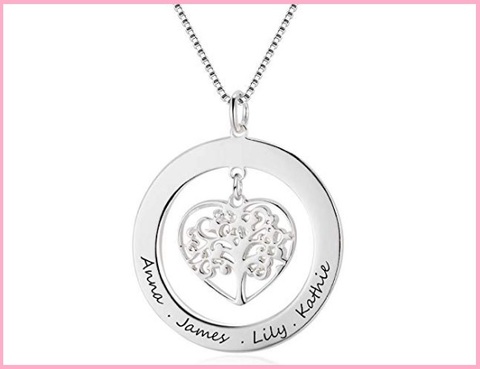 Collana con nome argento 925