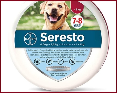 Cane collare antipulci seresto - Sconto del 41%,  | Grandi Sconti