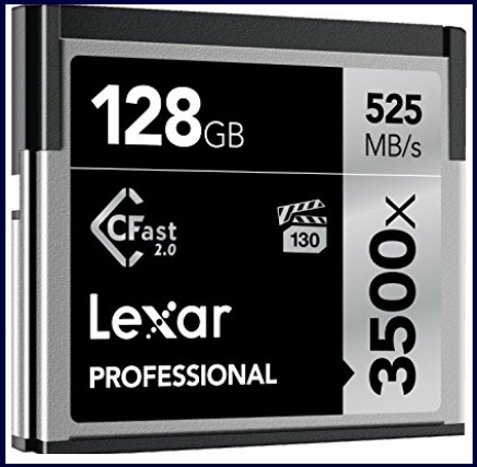 Compact Flash Lexar 128 Gb