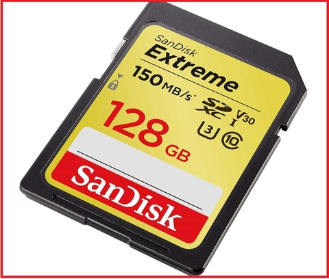 Compact flash 128gb card sandisk