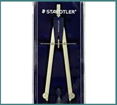 STAEDTLER compasso professionale leggero e regolabile, dotato di