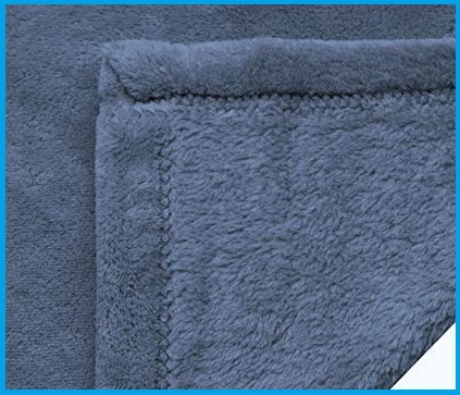 Coperta Pile Singolo Blu