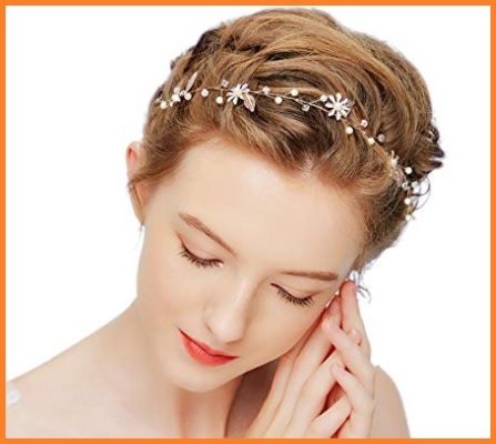 Copricapo sposa capelli | Grandi Sconti | Copricapo