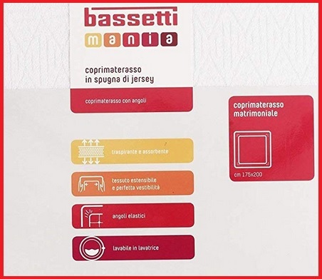 Coprimaterasso bassetti jersey