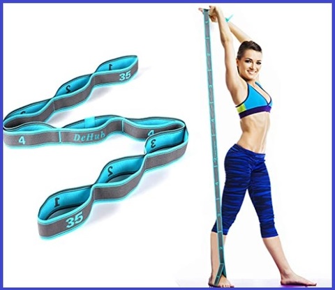 Corda elastica fitness con ganci