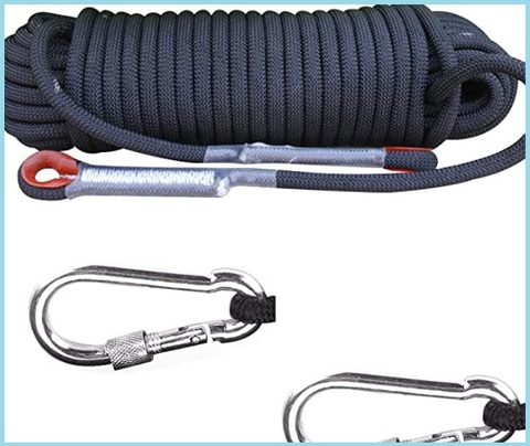 Corda arrampicata moschettone resistente | Grandi Sconti | Dove comprare Corde Fitness Online
