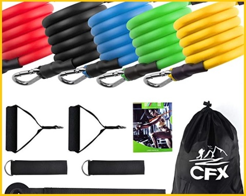 Fasce elastiche bodybuilding set | Grandi Sconti | Dove comprare Corde Fitness Online