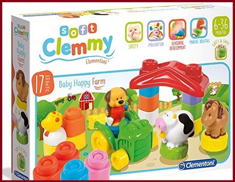 Costruzioni clemmy morbide con animali - Sconto del 10%, costruzioni Clemmy | Grandi Sconti