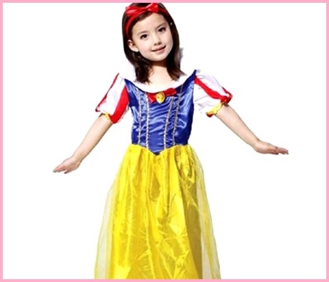 Lito Angels Principessa Vestire per Bambine Costume di Halloween Vestito Casual 