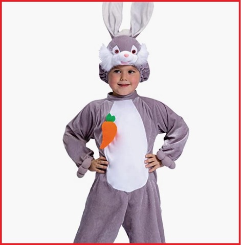 Costume di carnevale bugs bunny baby looney tunes