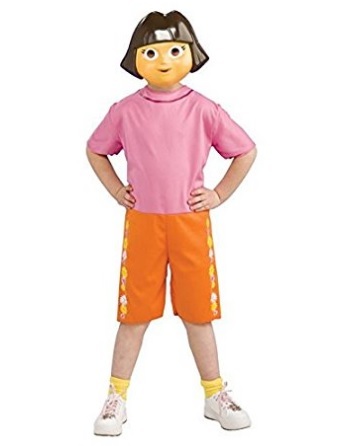 Costume Dora L'esploratrice Taglia Unica