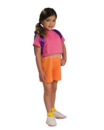 Costume Intero Per Bambine Di Dora L'esploratrice