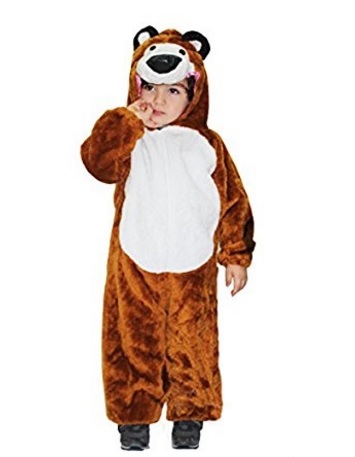 Costume di carnevale dell'orso di masha e orso