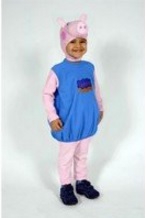 Costume Intero Di Peppa Pig Colorato E Intero