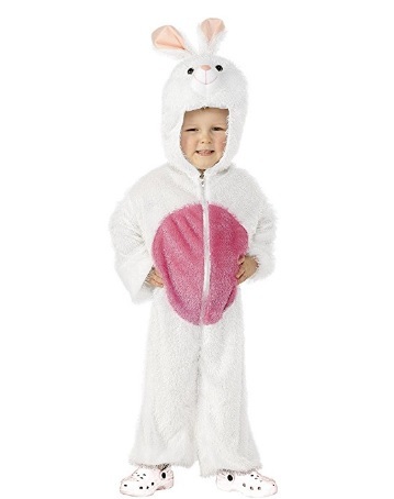 Costume di carnevale da coniglio per bambini piccoli