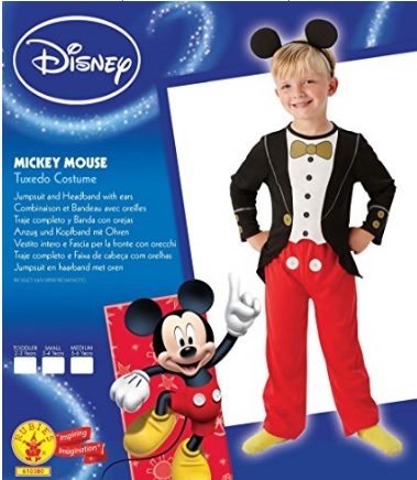 Costume intero di topolino disney | Grandi Sconti | Costumi di carnevale per bimbi