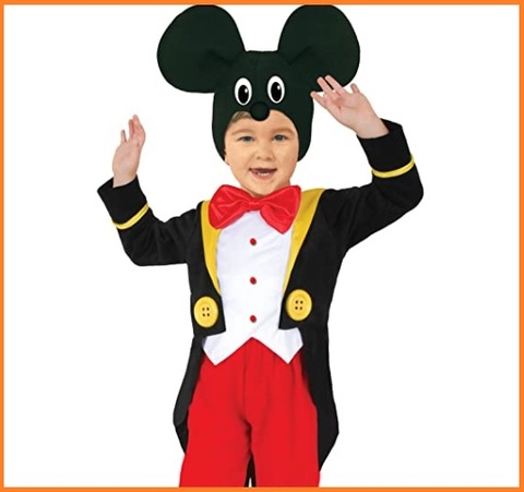 Costume Di Topolino Intero In Pvc