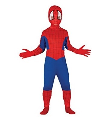 Costume intero dell'uomo ragno per bambini