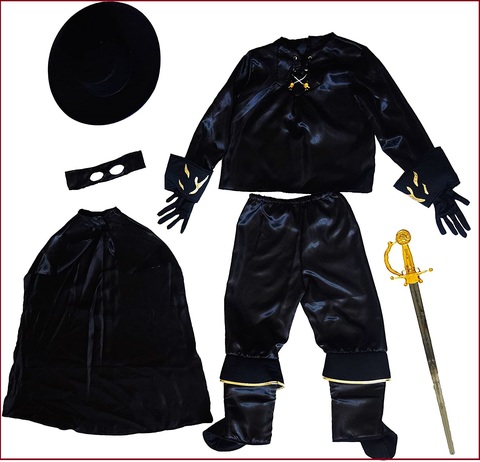 Costumi di carnevale per bambini fai da te zorro