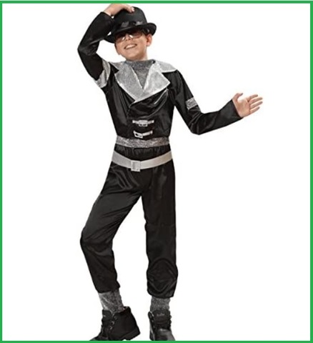 Costumi carnevale bambini michael jackson