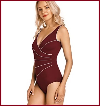 Costume intero rosso sgambato | Grandi Sconti | Costumi da bagno online economici 