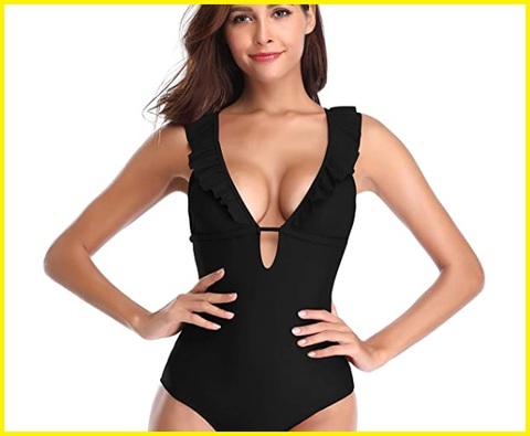 Costume intero nero | Grandi Sconti | Costumi da bagno online economici 