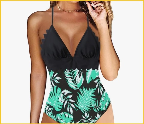 Costumi Bagno Moda Trikini Con Vestito