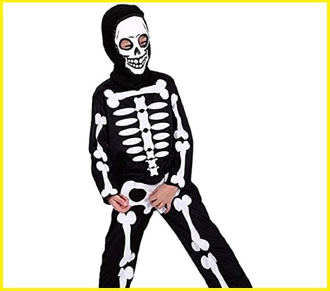 Costume halloween scheletro bambino fai da te | Grandi Sconti | Costumi Halloween economici fai da te