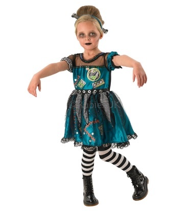 Halloween costume zombie girl | Grandi Sconti | Costumi Halloween economici fai da te