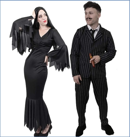 Costumi halloween adulti coppia