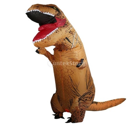 Costume gonfiabile grande t rex