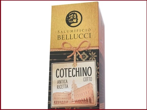 Cotechino bellucci puro suino 250 gr