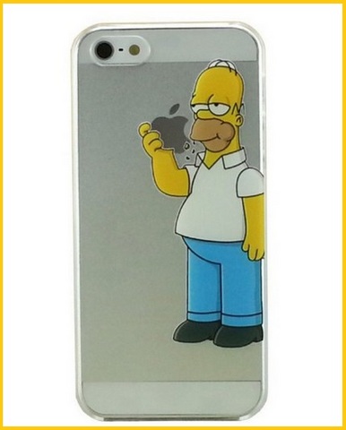 Cover Rigida Homer Simpson Per Iphone 5s Iphone 5c Iphone 4