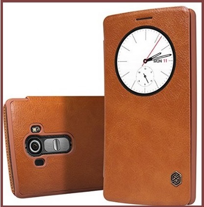 Cover Per Lg G4 Marrone