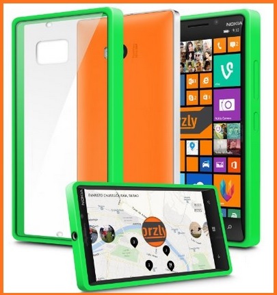 Custodia Colorata Ai Lati Per Nokia Lumia 930