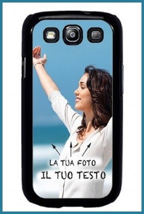 Cover personalizzabile con testo e immagine | Grandi Sconti | Cover per Cellulari e Smartphone Telefonia Mobile