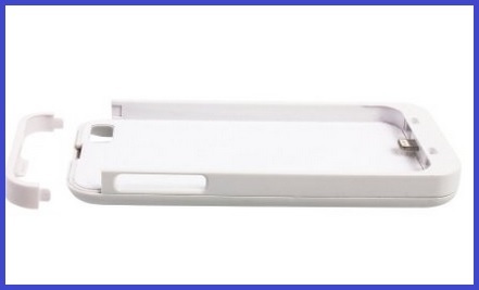 Cover Ricaricabile Iphone 5 S Bianco